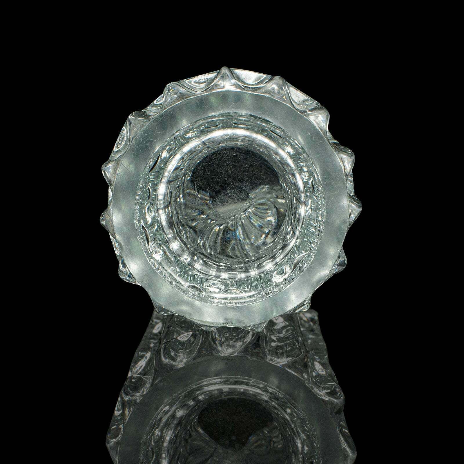 Vintage Designer Vase, Czech, Bohemian Art Glass, Flower Sleeve, Mid Century photo vintage
