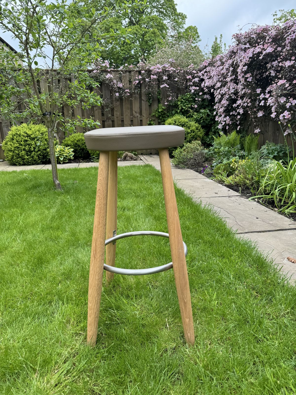 3x Ch56 Bar Stool By Hans Wegner For Carl Hansen & Son Oak & Loke 7140 photo for sale