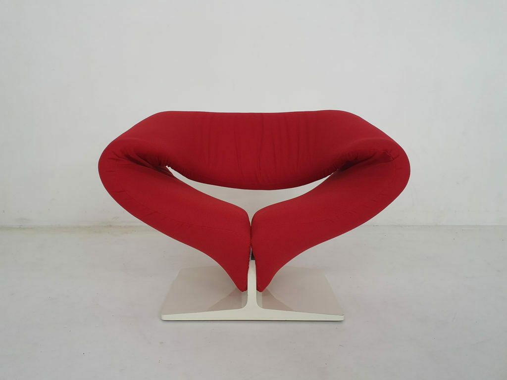 Design Lounge Chair Model "Ribbon" By Pierre Paulin For Artifort, The Netherlands 1966 photo furniture