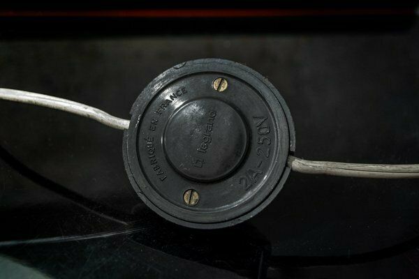 Space Age Gelakt Metalen Tafellamp, Jaren 1960 photo Verlichting