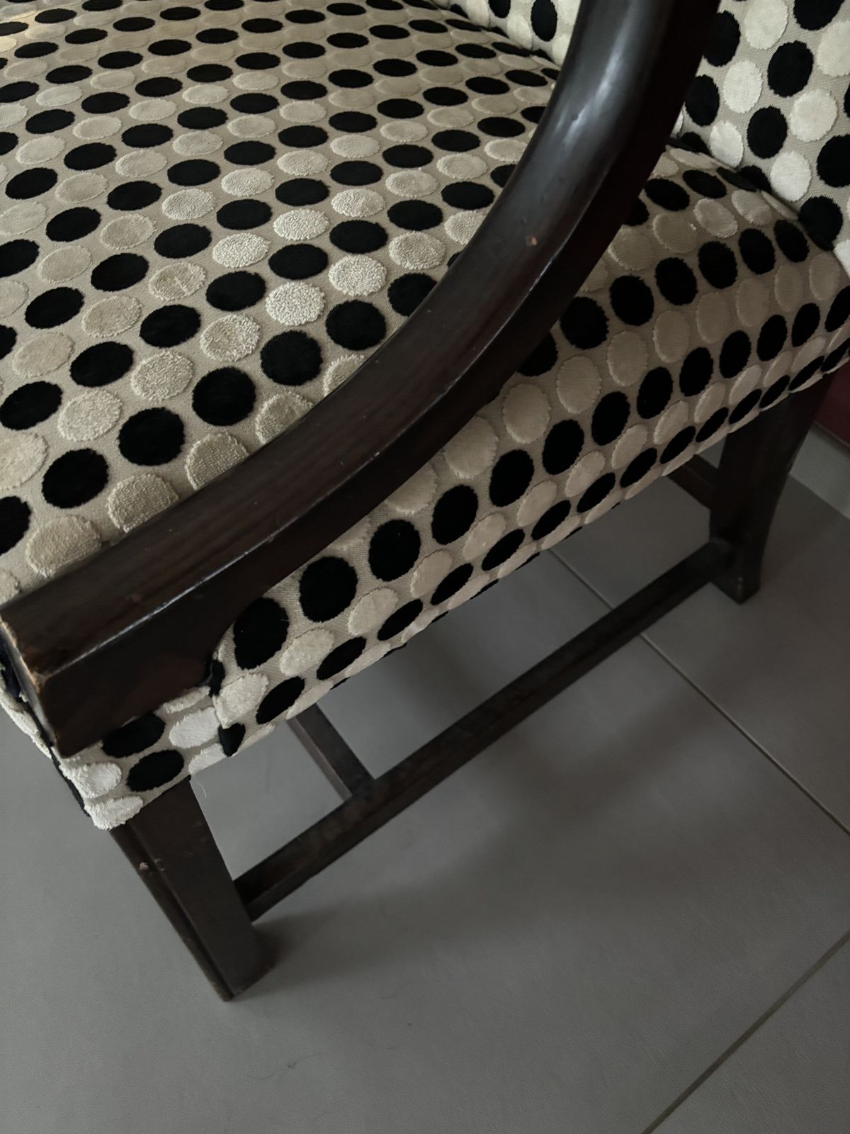Georgian Library Armchair Rehupholstered photo 250.0