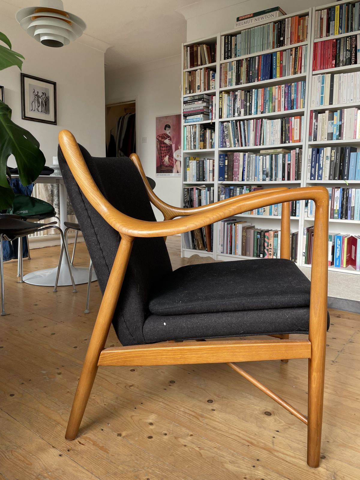 Replica 45 Chair, Classic Design By Finn Juhl photo for sale
