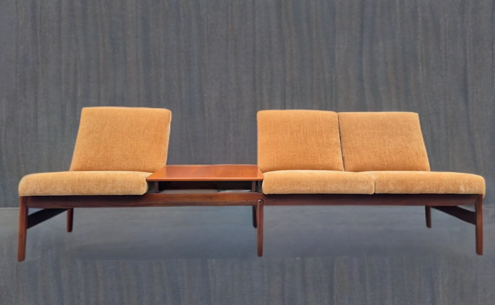 photo for sale Teakwood Sofa Saga By Gunnar Sørlie, Scandinavian Mid Century 1960s