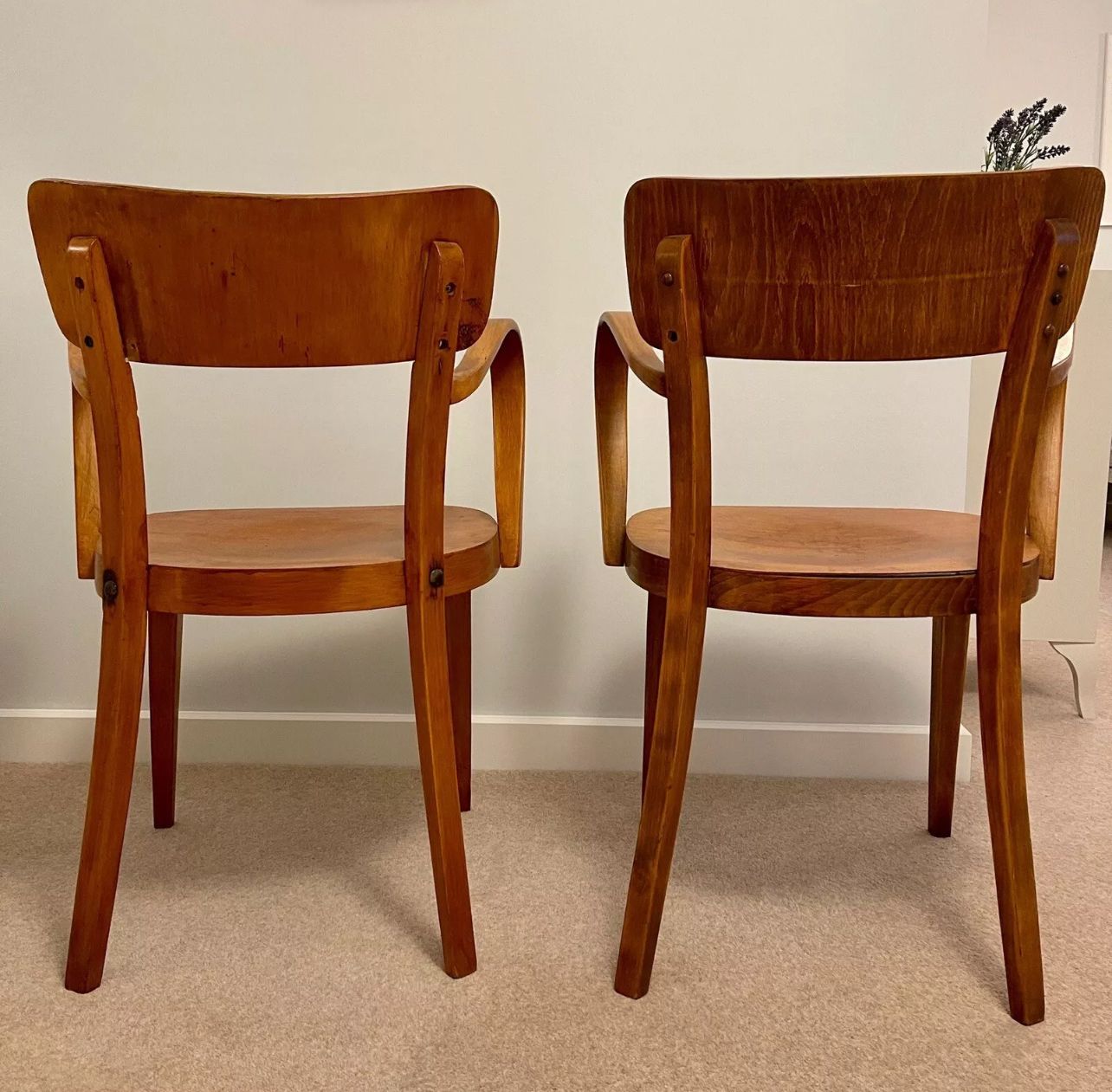 Bentwood B47 Armchair By Michael Thonet, 1930s photo furniture