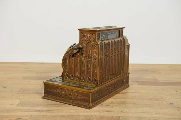 Antique American Cash Register, 1890s photo for sale