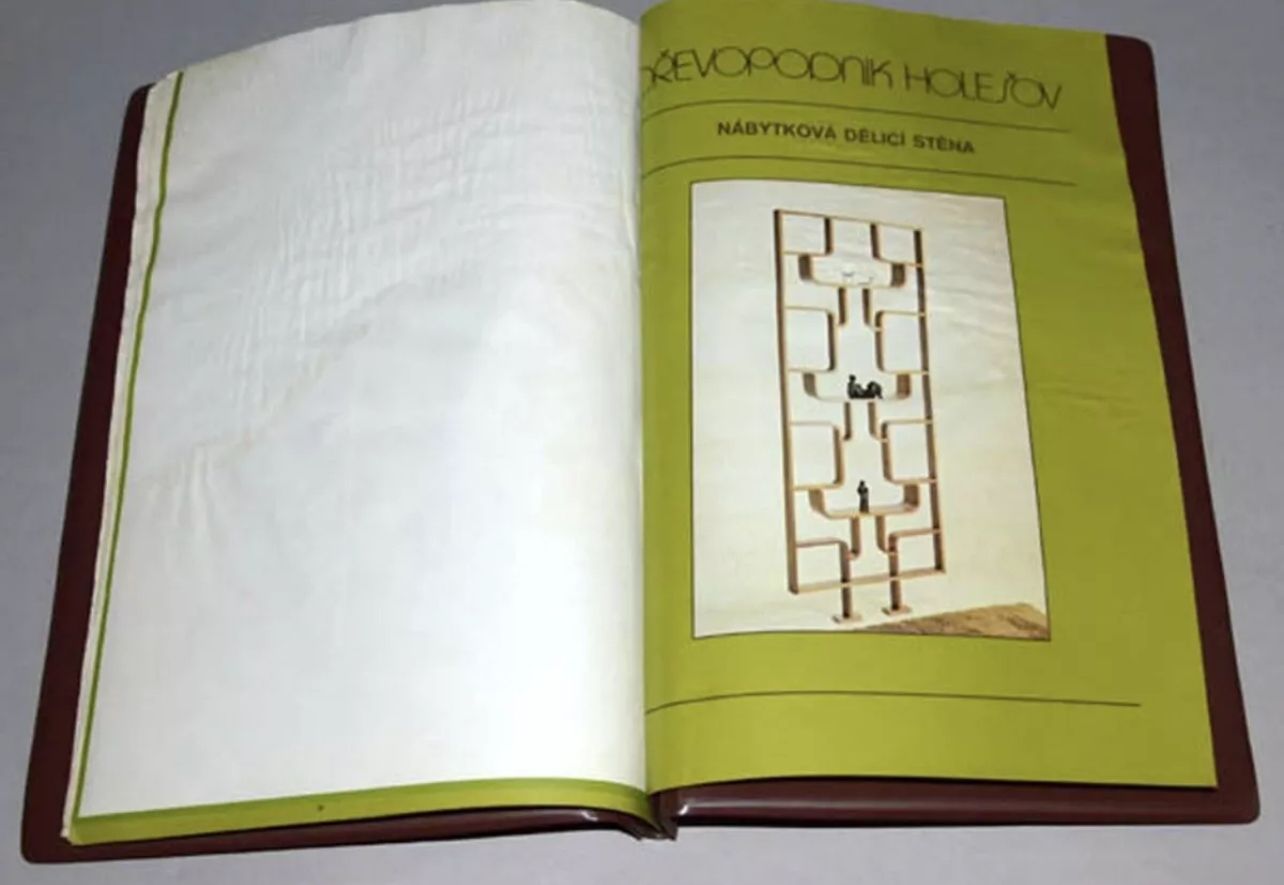 Room Divider By Ludvík Volák For Drevopodnik Holesov photo vintage