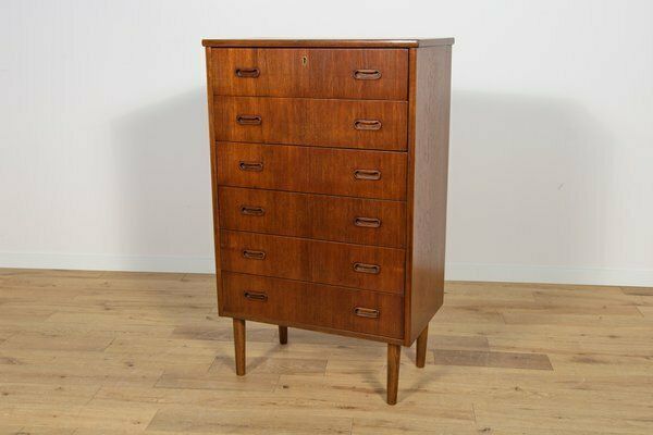 Mid Century Teak Dresser, Denmark, 1960s photo furniture