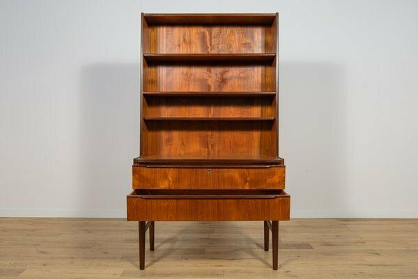 photo furniture Mid Century Teak Shelf, Denmark, 1970s
