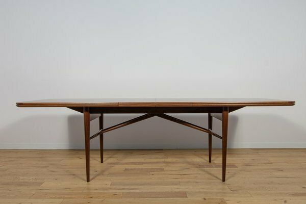 Furniture Mid Century Rosewood Dining Table By Robert Heritage For Archie Shine, United Kingdom, 1950s photo