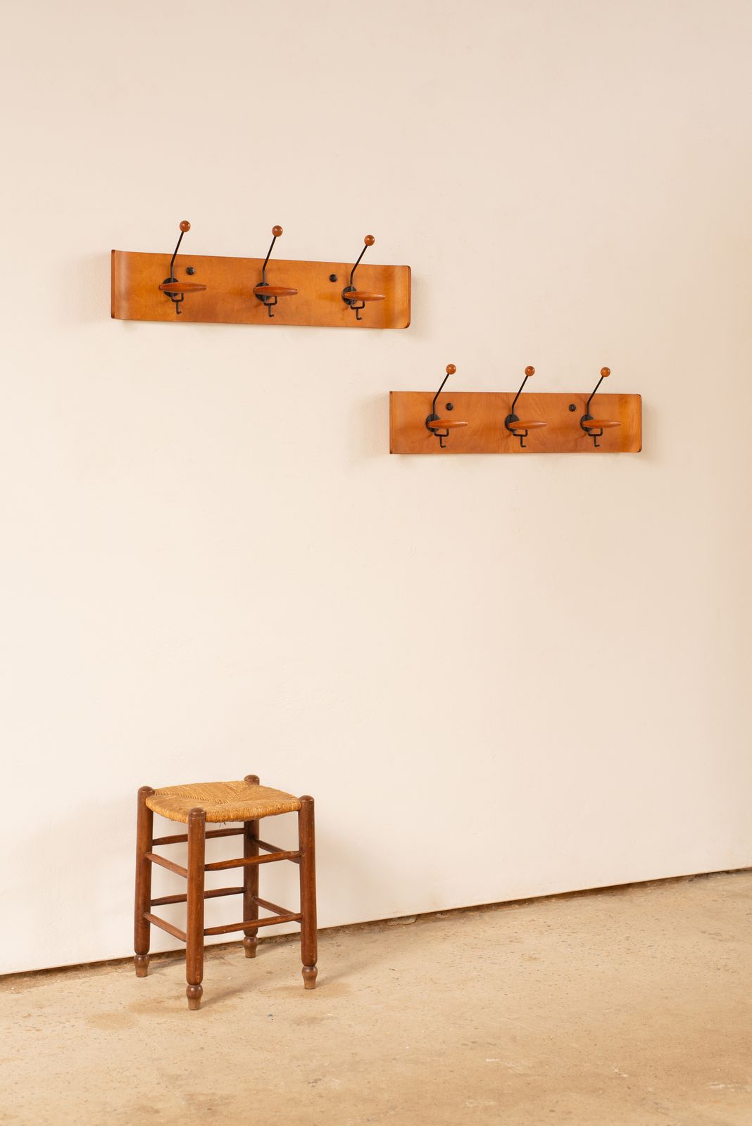 Mid Century Wood & Metal Coat Hook (Individually Priced) photo buy