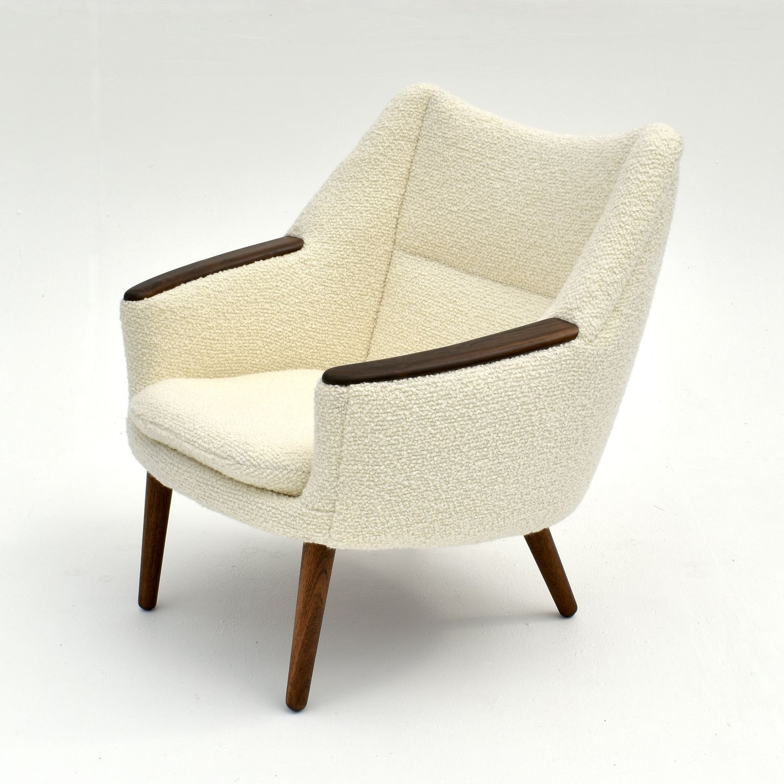Danish Midcentury Kurt østervig Model 58 Lounge Chair For Rolschau Mobler.