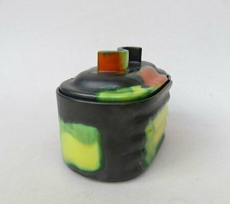 Art Deco Pastry Tin In Ceramic By Ziegler Schaffhausen, 1920s photo 659.6
