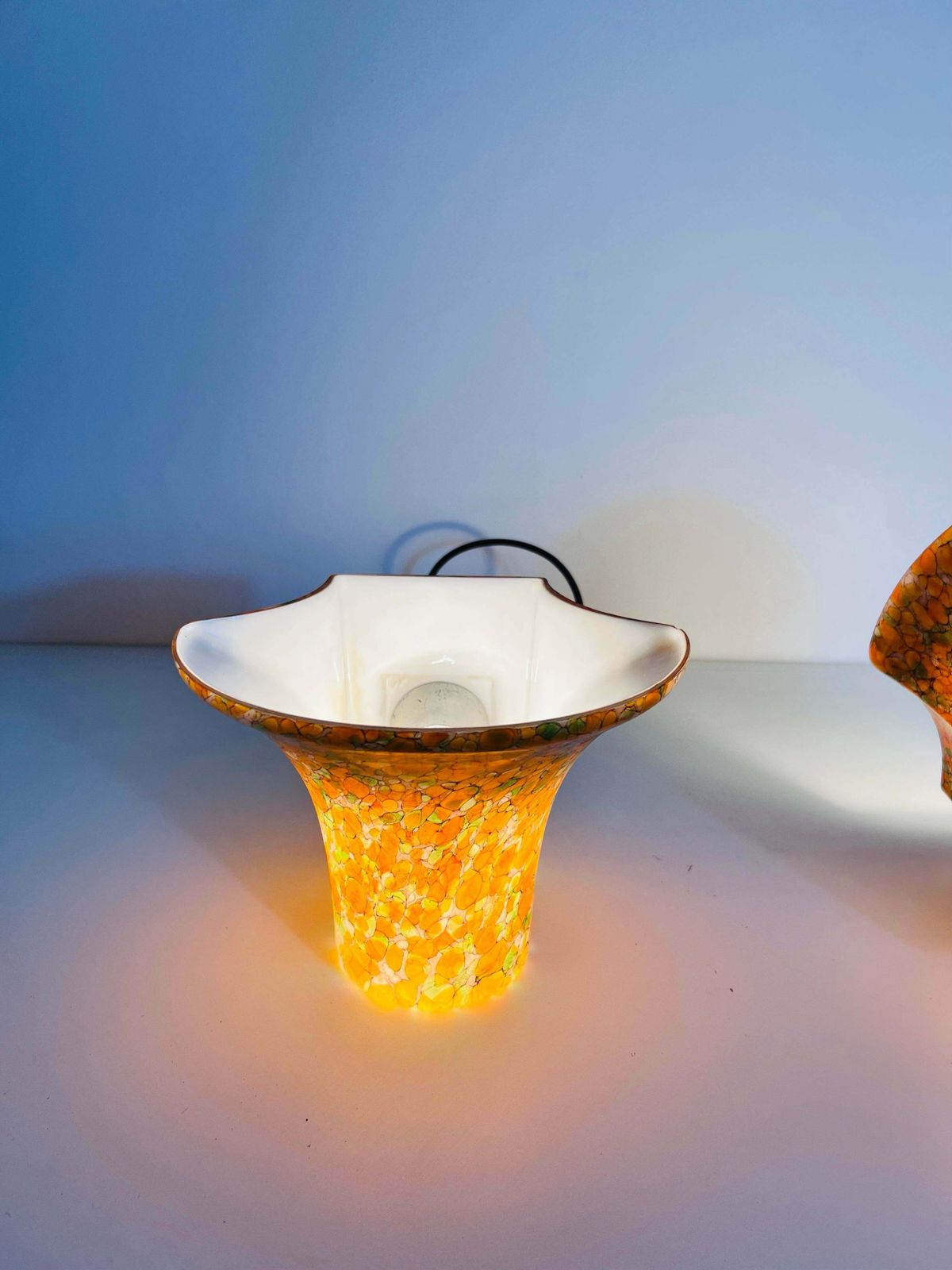Pair Of Mosaic Glass Wall Lamps By Peill & Putzler, 1960s, Germany photo 1242.0