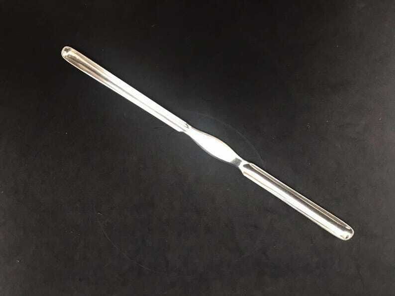 photo for sale Victorian Marrow Scoop Antique English Flatware Serving Cutlery Marrow Spoon British Gift Collector Gift Collectable XIX William Hutton Sons