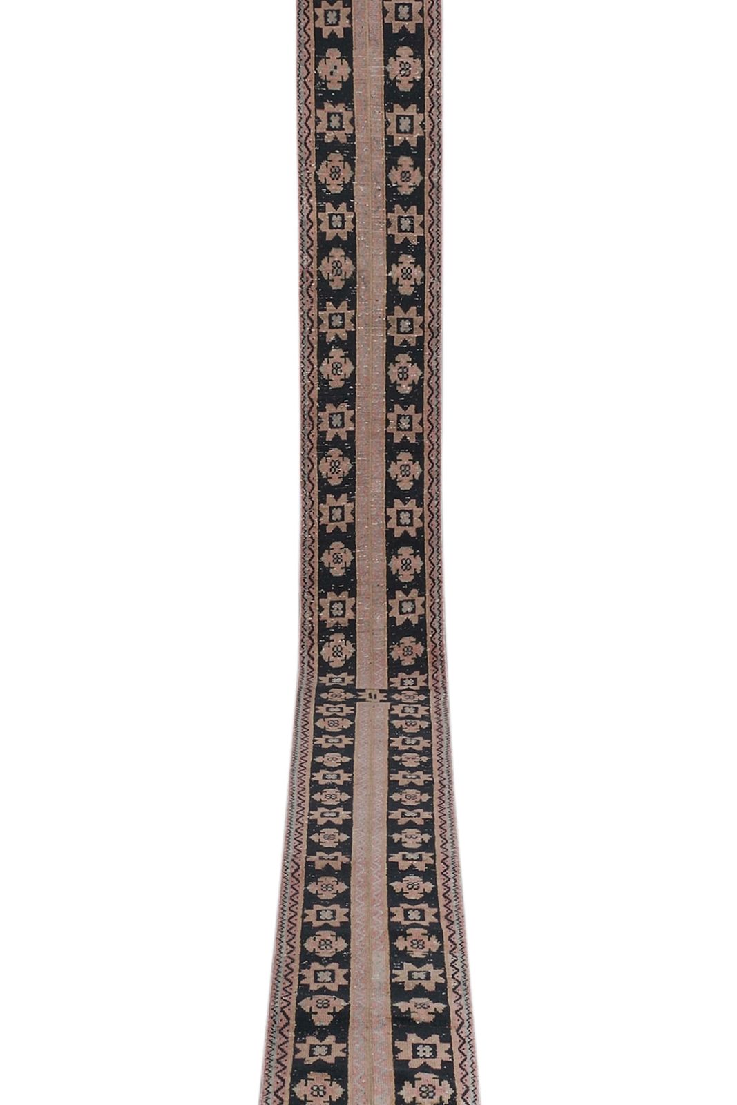 1960s Hand Knotted Anatolian Karapinar Runner   Stair Carpet 1'7'' X 22'3'' photo furniture