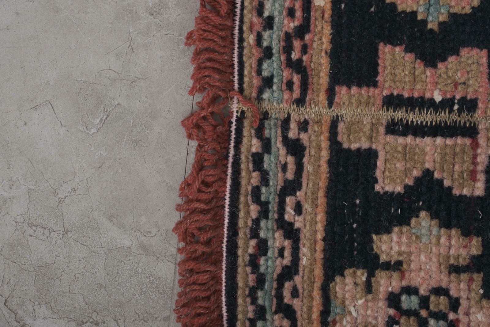 1960s Hand Knotted Anatolian Karapinar Runner   Stair Carpet 1'7'' X 22'3'' photo buy