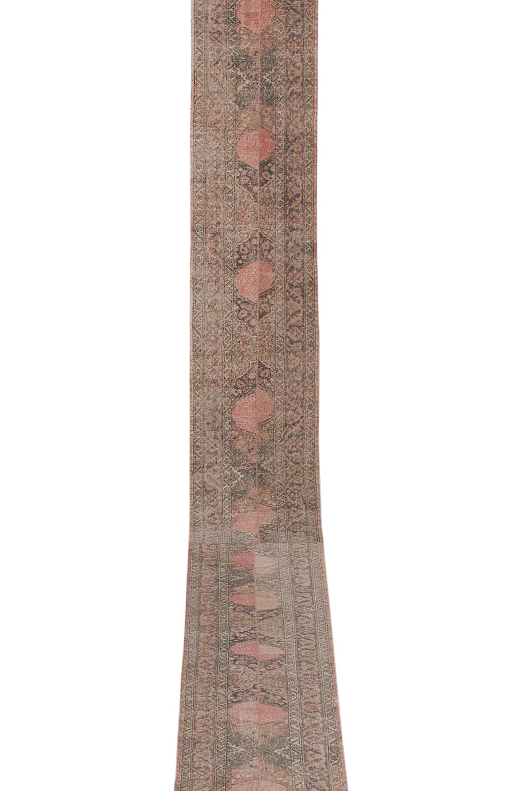 Turkish Stair Carpet   Oushak Runner 2'1'' X 23'8'' photo furniture