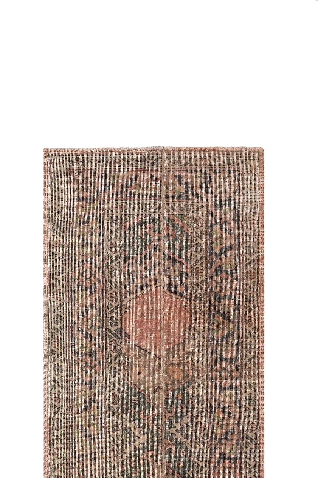 Turkish Stair Carpet   Oushak Runner 2'1'' X 23'8'' photo 1450.0
