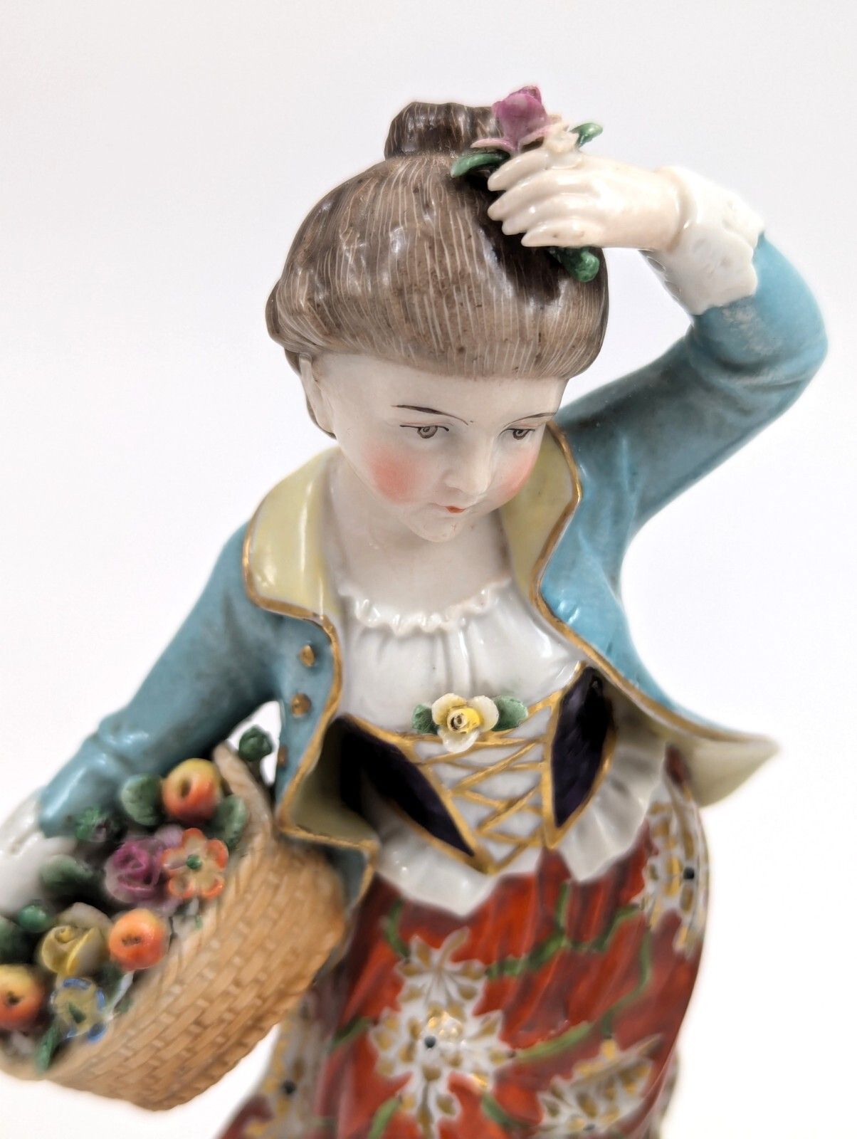 Antique Porcelain Figurines From The "Seasons" Series, Samson, 19th Century photo buy