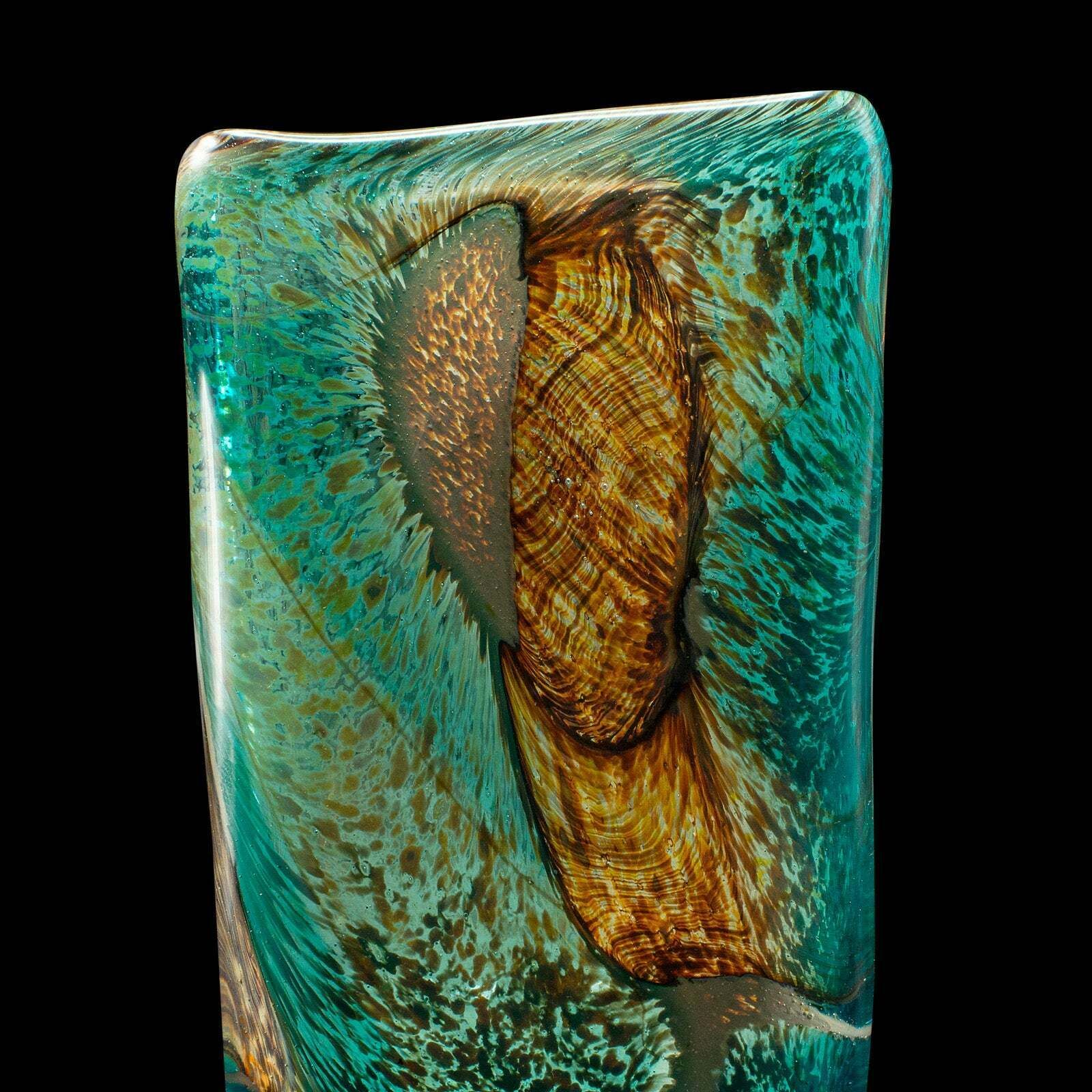 photo furniture Small Vintage Flower Vase, Maltese, Art Glass, Flower Sleeve, Tea Light Holder