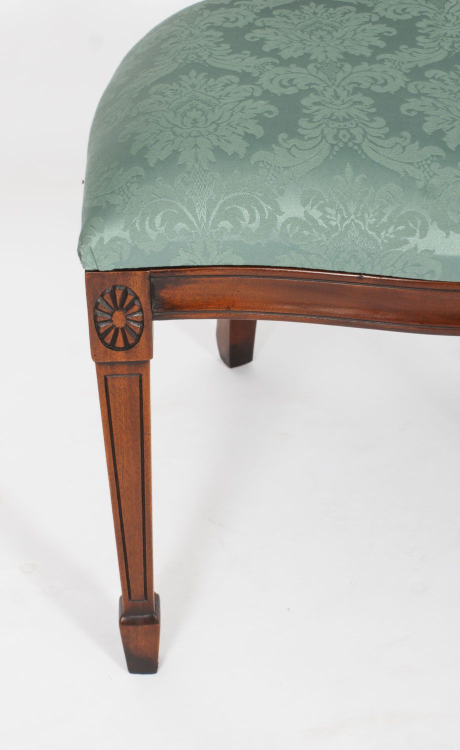 photo for sale Vintage Set Of Twenty Federal Revival Shield Back Dining Chairs 20th C