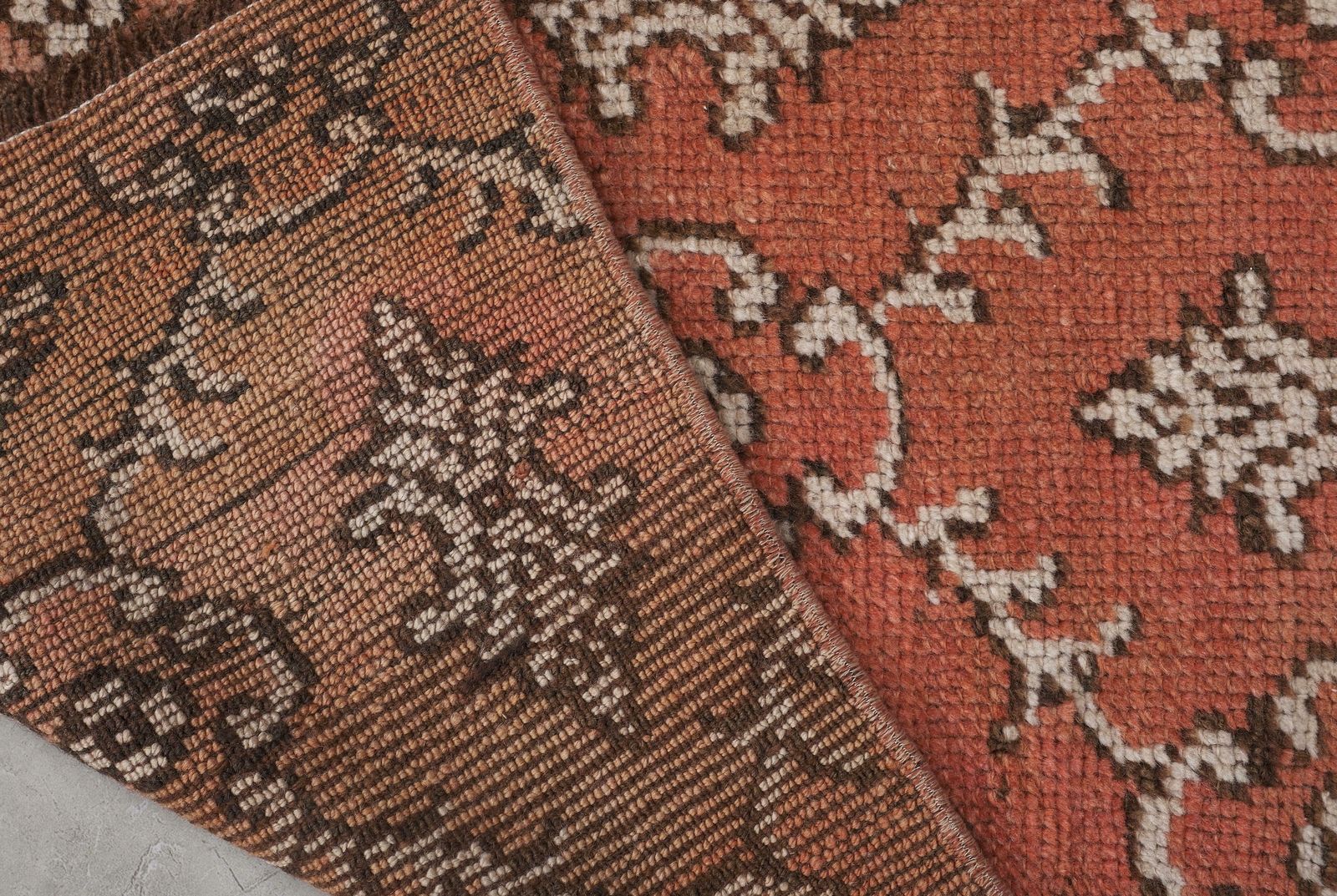photo for sale 1960s Traditional Turkish Hand Knotted Vintage Long Runner Rug   Stair Carpet 2'3'' X 15'5'