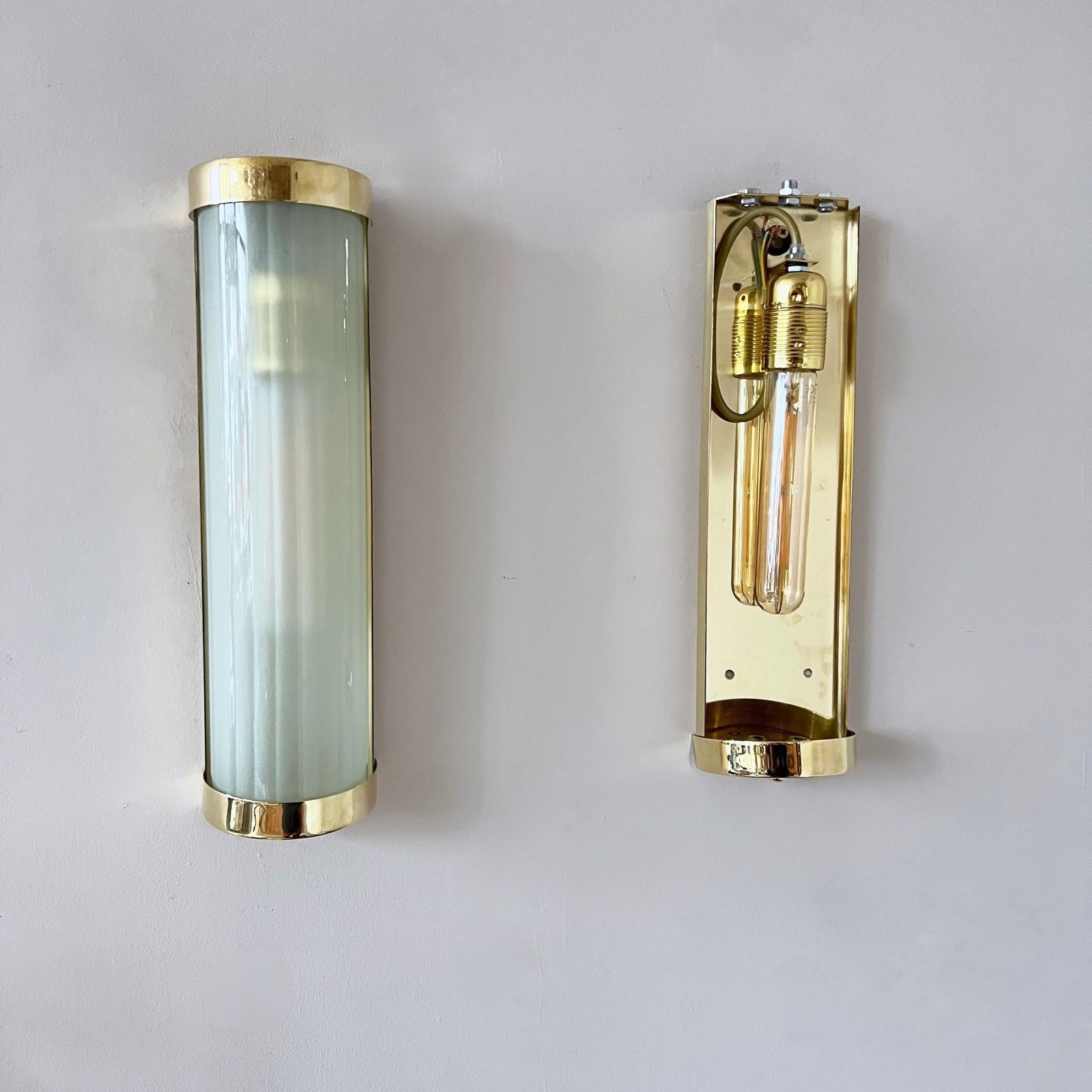 Contemporary Brass Wall Light photo buy