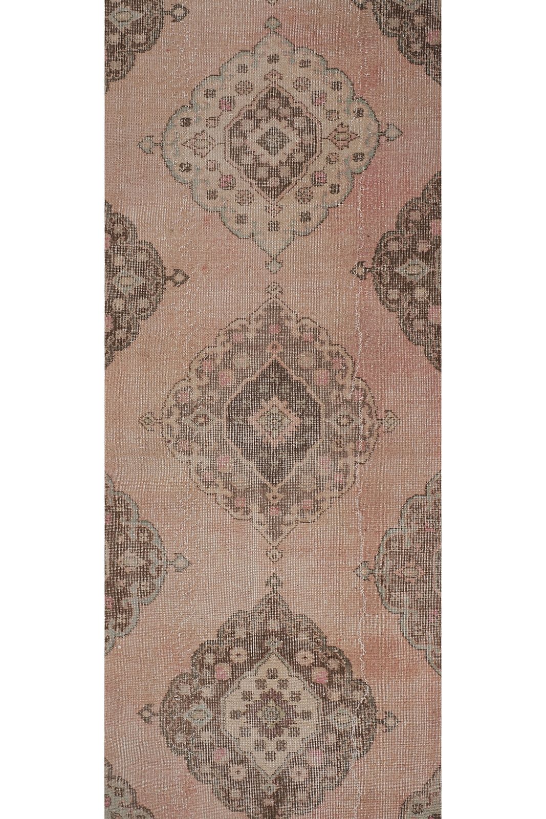1960s Turkish Oushak Extra Long And Wide Runner   Stair Tread 2'8'' X 24'' photo 1500.0