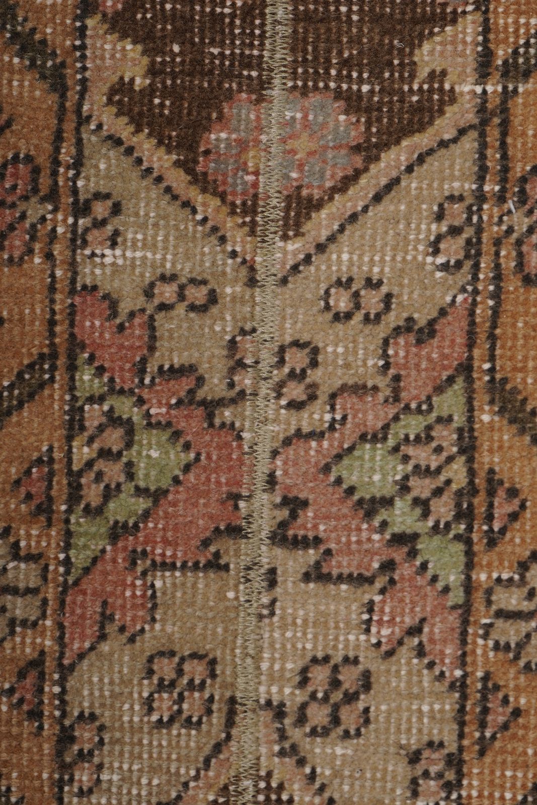 1960s Turkish Oushak Extra Long And Wide Runner   Stair Tread 1'7'' X 20'8'' photo buy