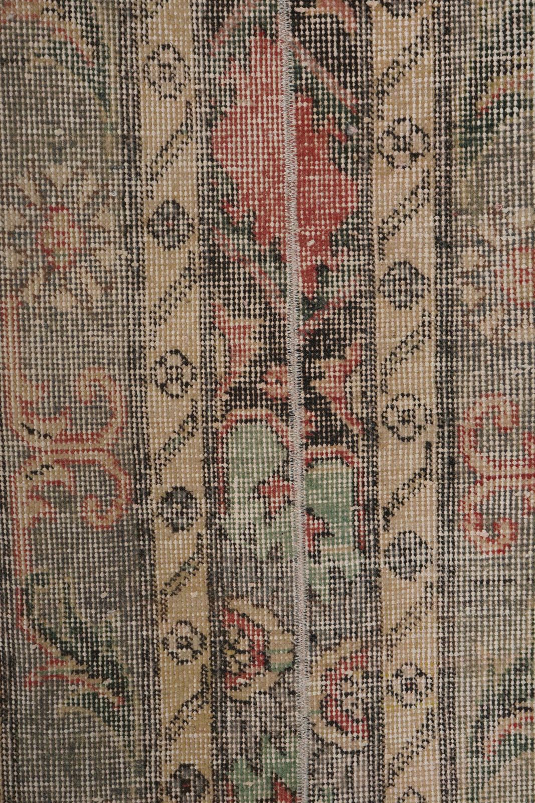 1960s Distressed Extra Long Turkish Runner Rug   Stair Rug 1'7'' X 23'4'' photo Textiles
