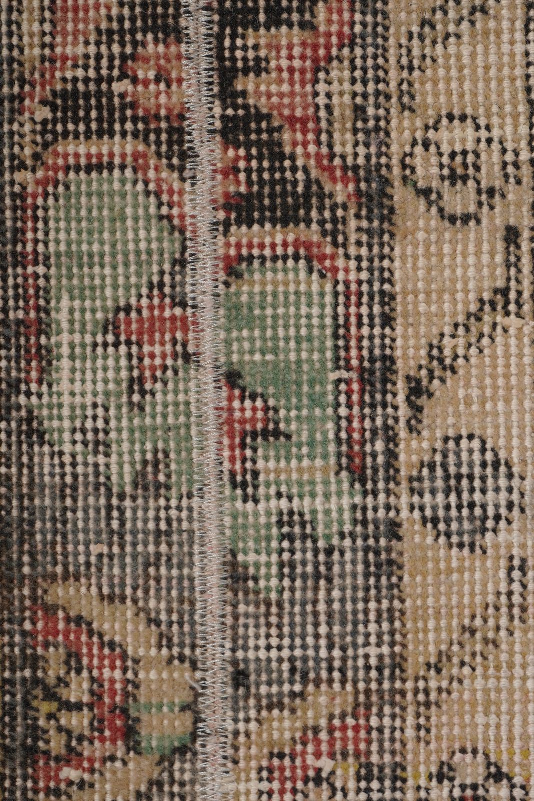 1960s Distressed Extra Long Turkish Runner Rug   Stair Rug 1'7'' X 23'4'' photo vintage