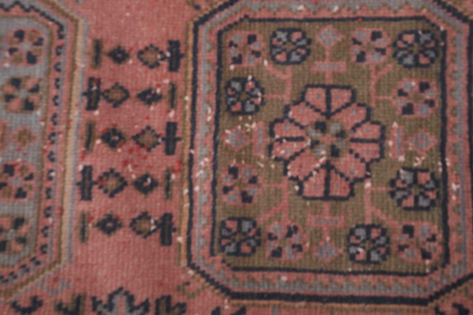 1960s Turkish Hand Knotted Vintage Long Runner Rug   Stair Carpet 2'6'' X 21'9'' photo buy