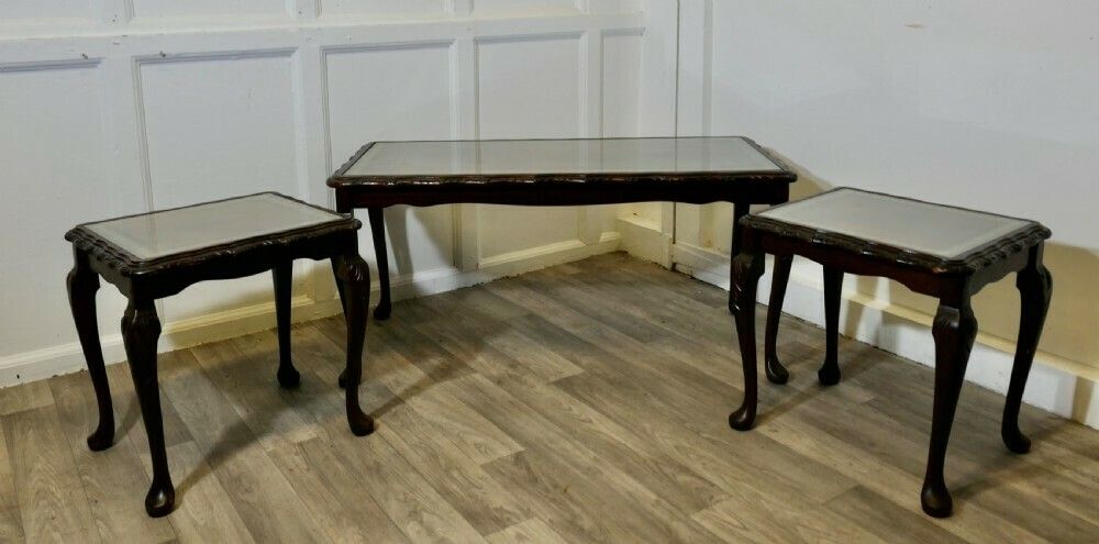 Stylish Vintage 1950s Nest Of Tables