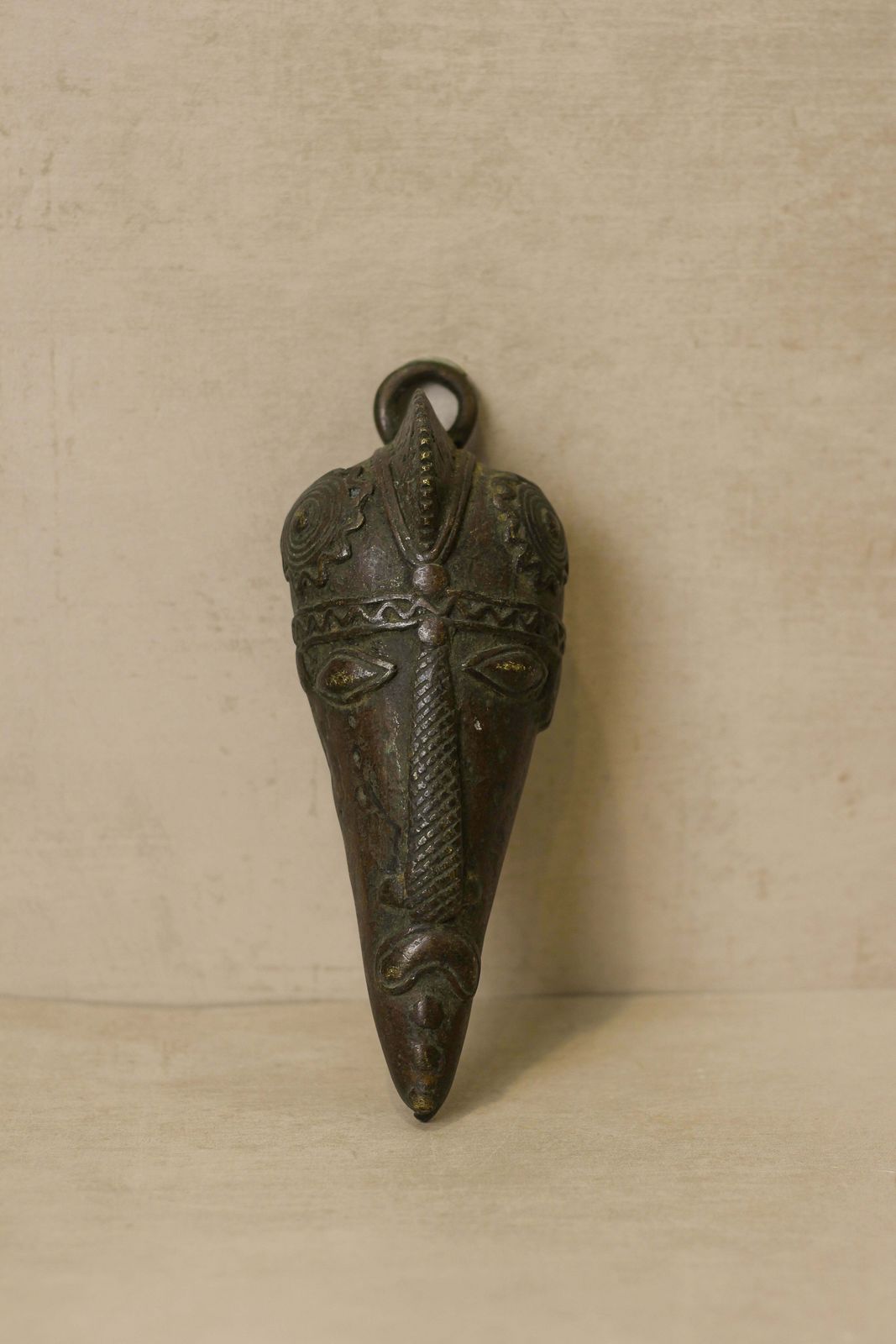 Benin Bronze Face   80.2, African