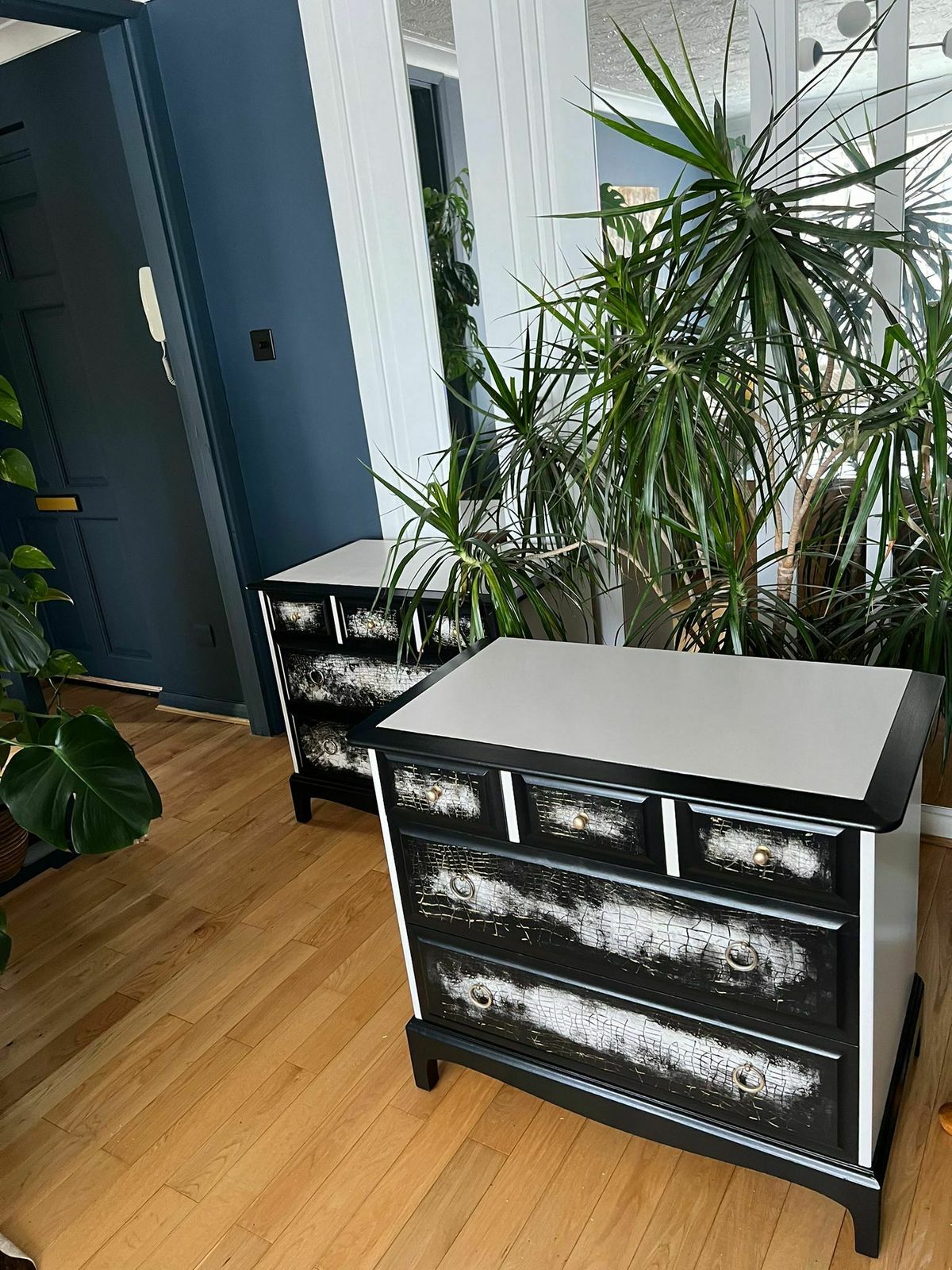 2 Stag Minstrel 3 Over 2 Chest Of Drawers With Original Handles photo Furniture