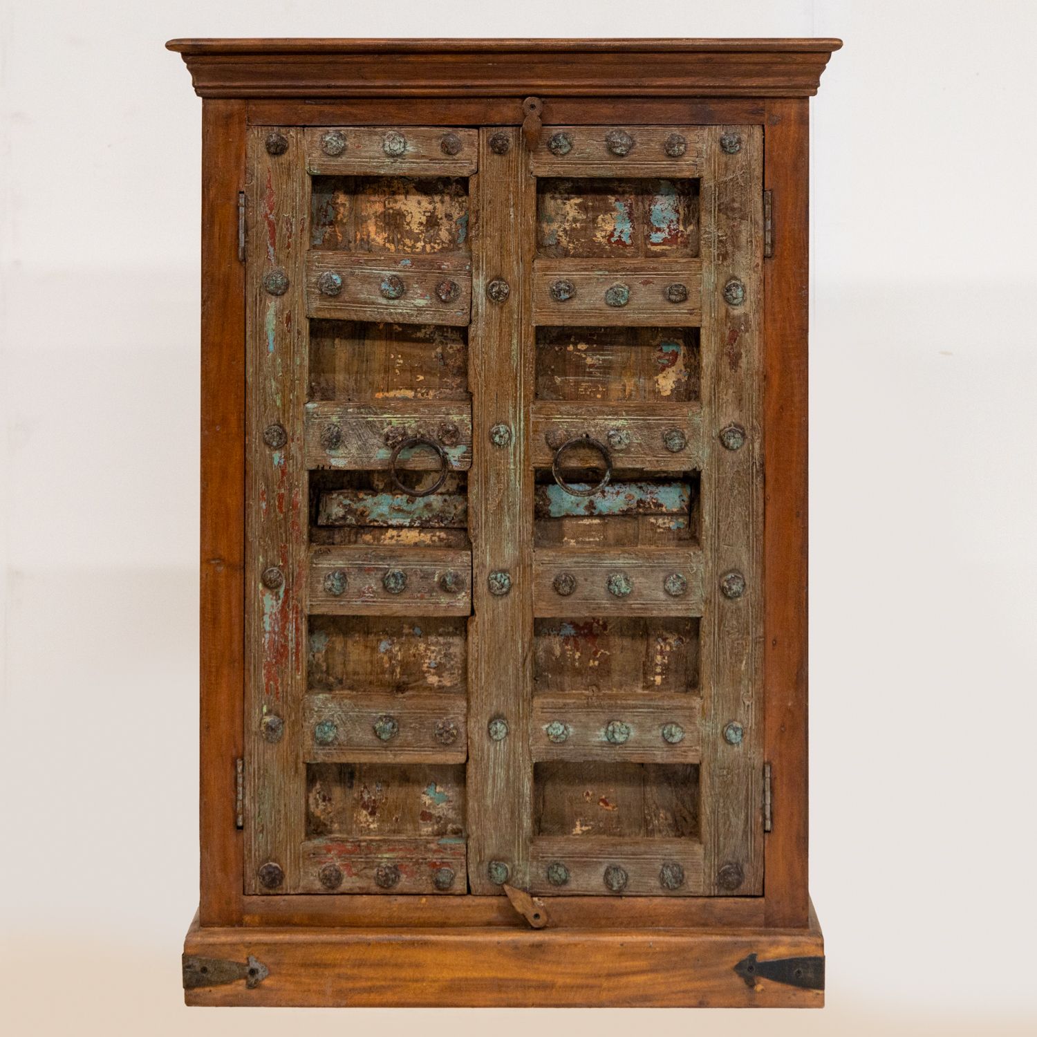 Indian Wooden Door Almirah S 34