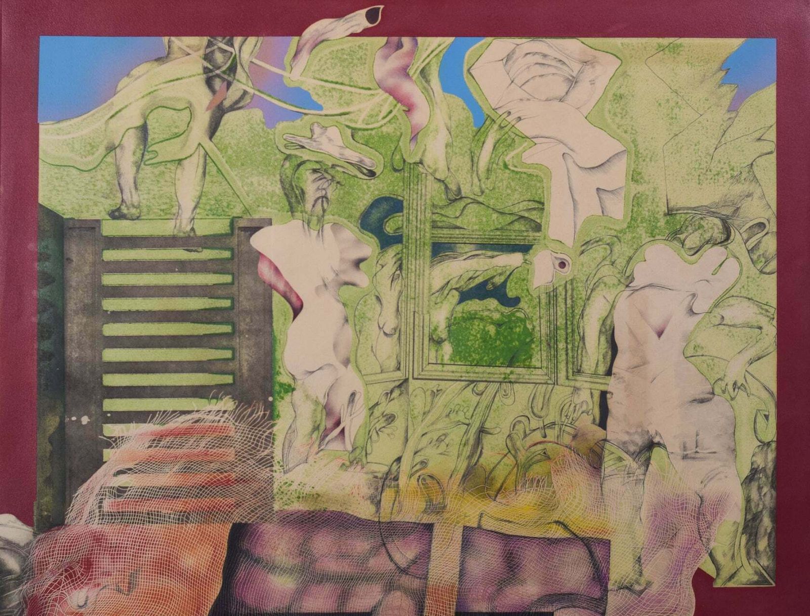 Surrealistische Compositie   Gustavo Carbó Berthold
