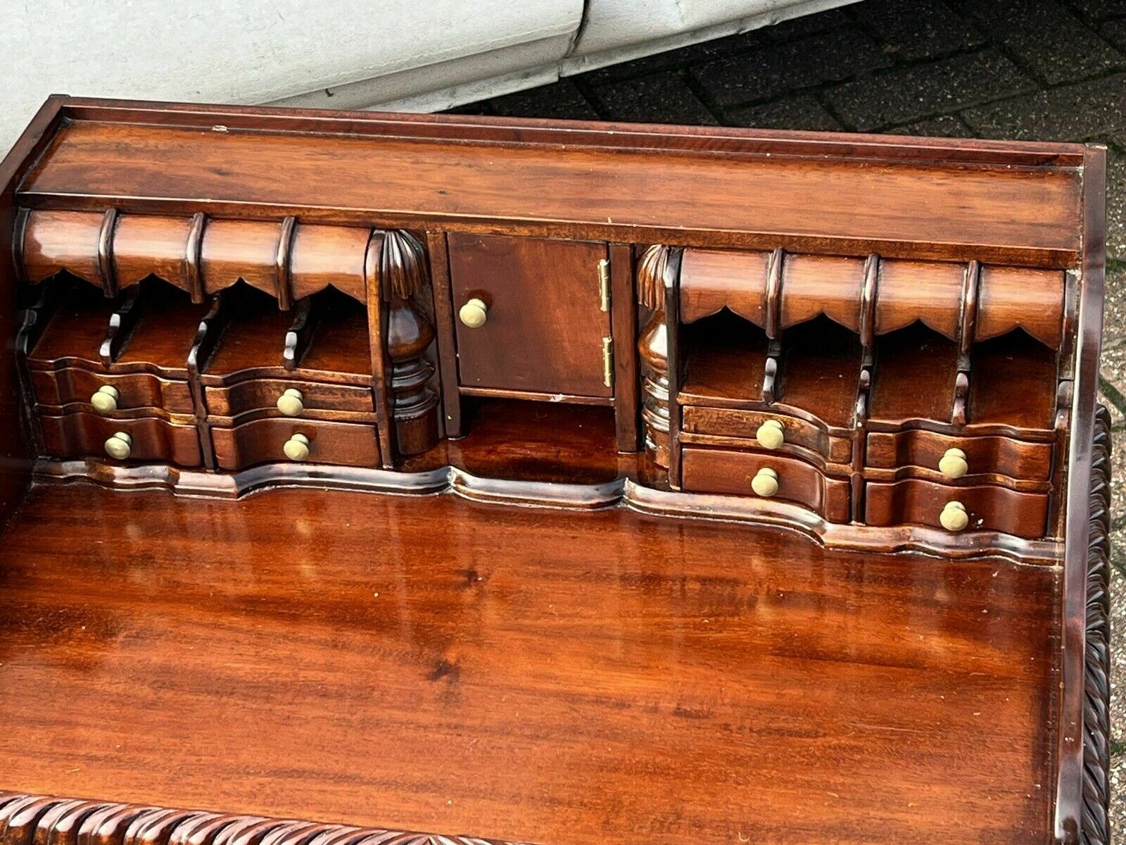 Salesman Sample Small Desk, Perfect Proportions, Secret Drawers photo 505.0