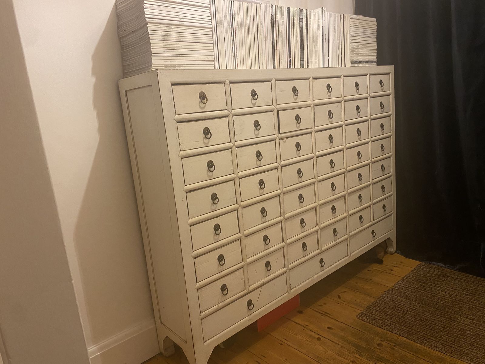 Vintage Indian Large Chest Of Drawers