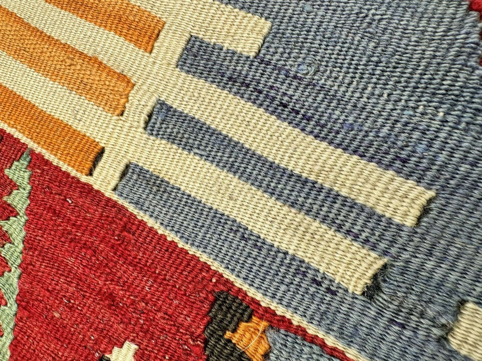 photo for sale Kilim Covered Stool 0.42m X 0.32m X H0.26m