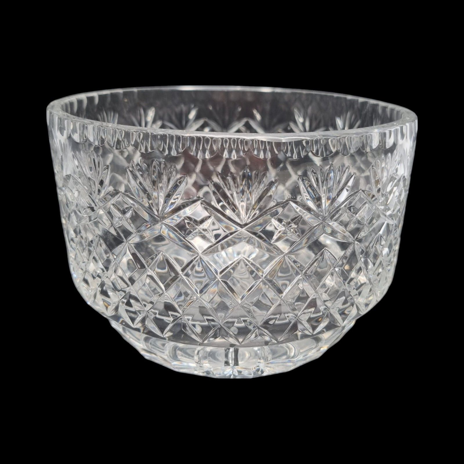 Vintage Waterford Cut Crystal Glass Bowl Fruit Dessert Bowl photo furniture