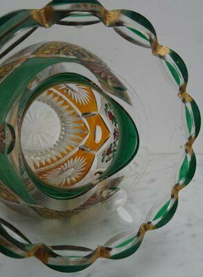photo for sale Czech Art Nouveau Bohemian Haida Vase Attributed To H. Pautsch, 1890s