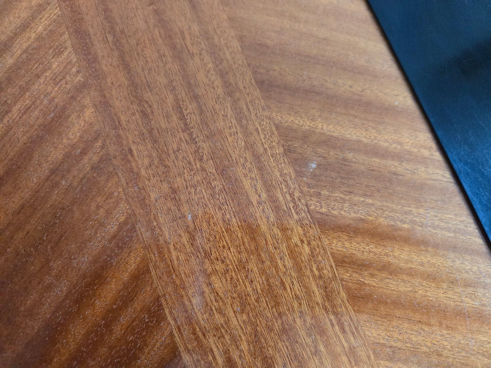 Vintage 1950s Formica Black & Mahogany Side Table 50s Dlg Andre Monpoix 1950s photo 309.0