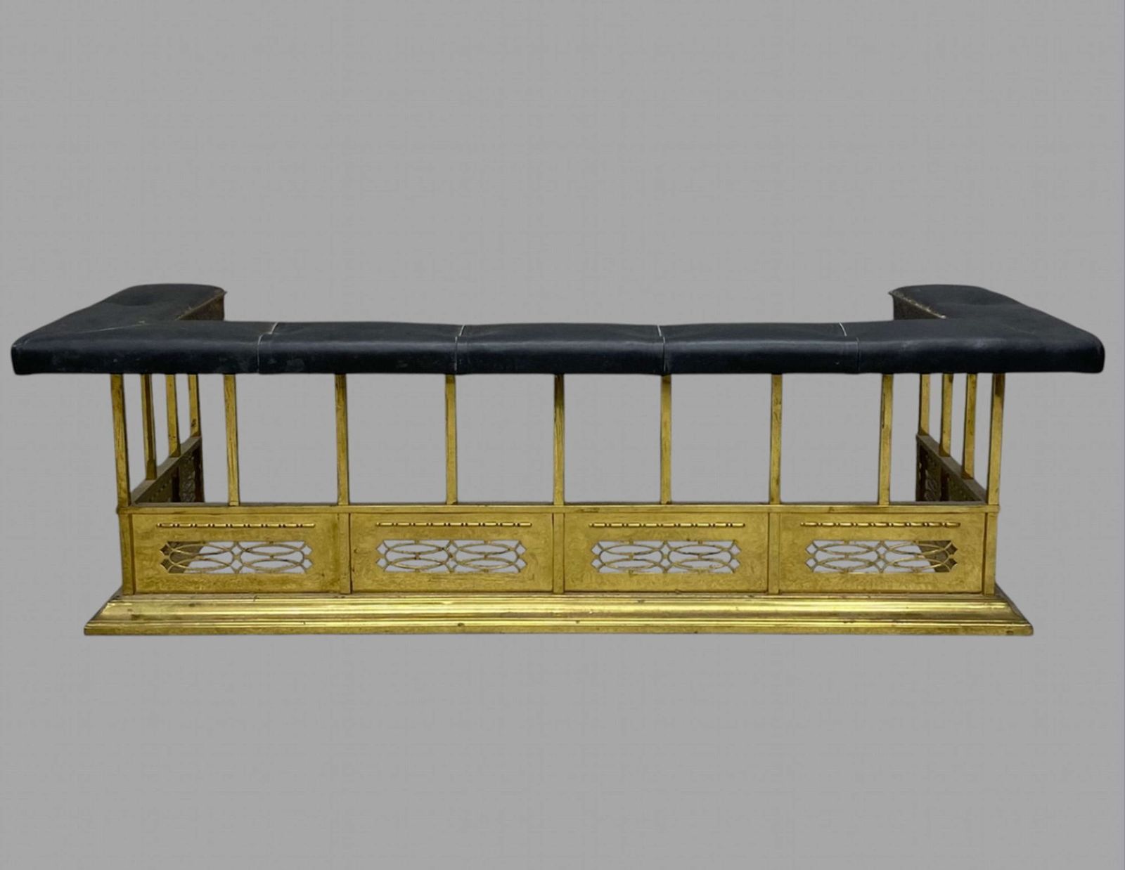 A Late 19thc Club Fender, 1800s
