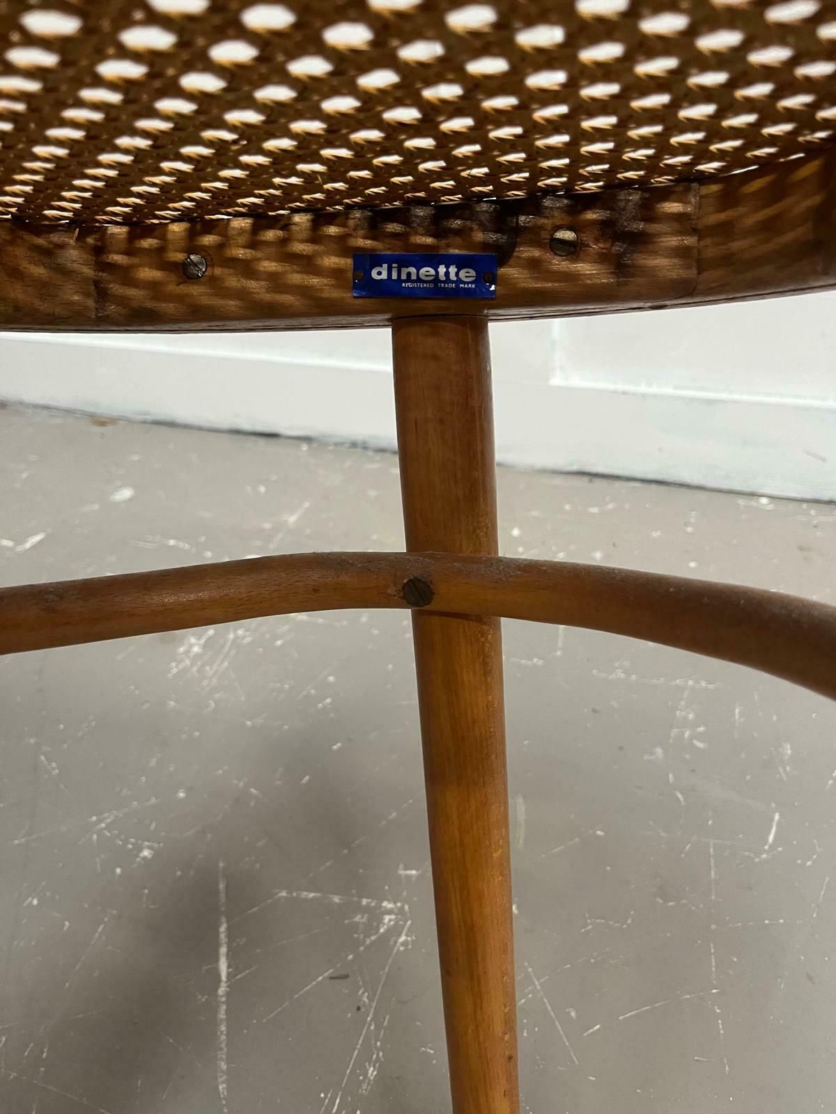 Beech Bentwood Cane Stool By Dinette photo vinterior