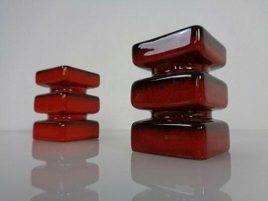 398.0 Ceramic Vases By Cari Zalloni For Steuler Keramik, 1970s, Set Of 4 photo