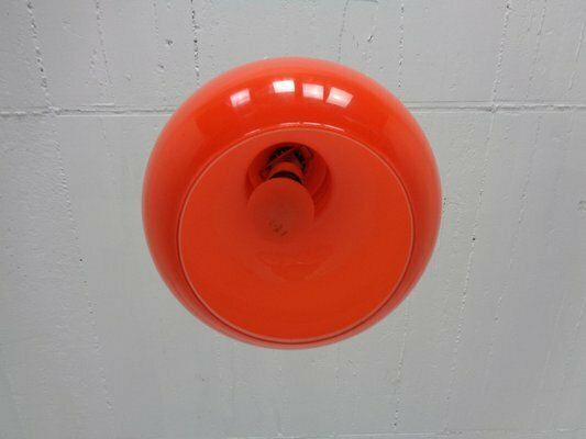 Glass Ceiling Lamp From Peill & Putzler, 1960s photo 373.0