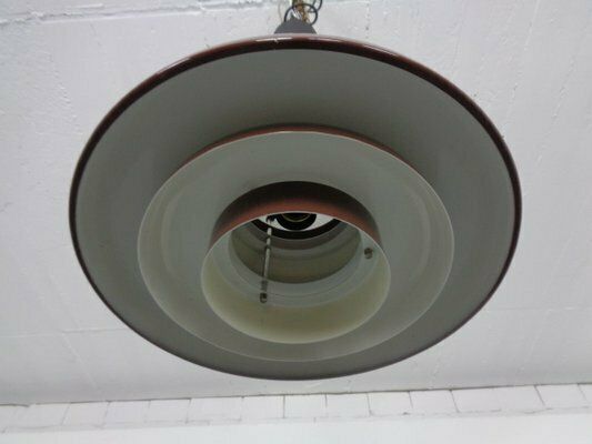 Lamella Ceiling Lamp By Carl Thore For Granhaga Metallindustri, Sweden, 1960s photo vinterior