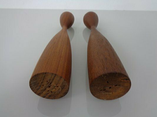 photo vinterior Danish Filigree Teak Candleholders, 1960s, Set Of 2