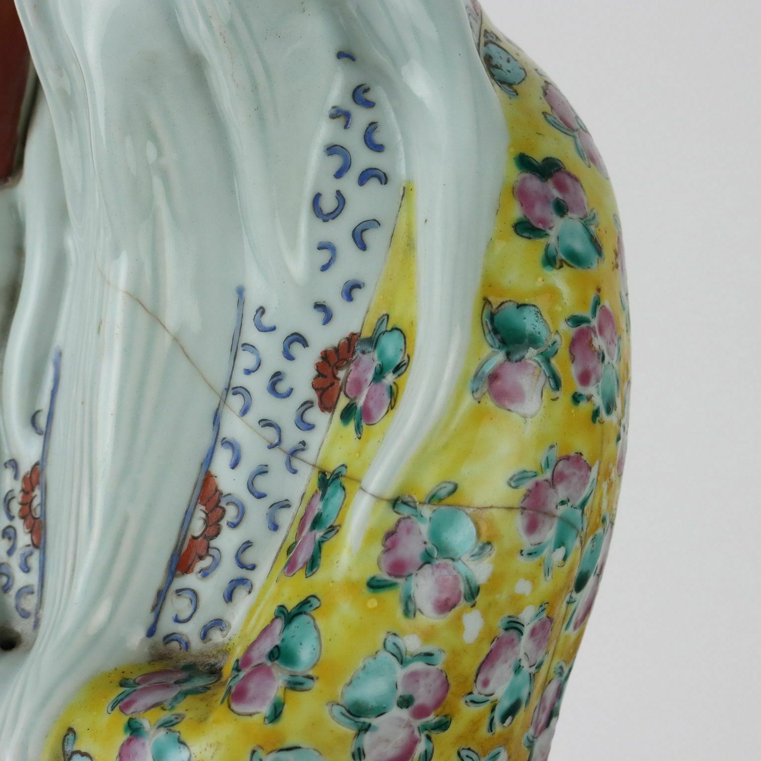 Antique Figurine Immortal Subject Porcelain China 1925 photo buy